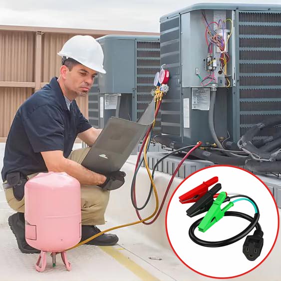 ViewReal heavy-duty power extension ideal for vacuums and recovery pumps.