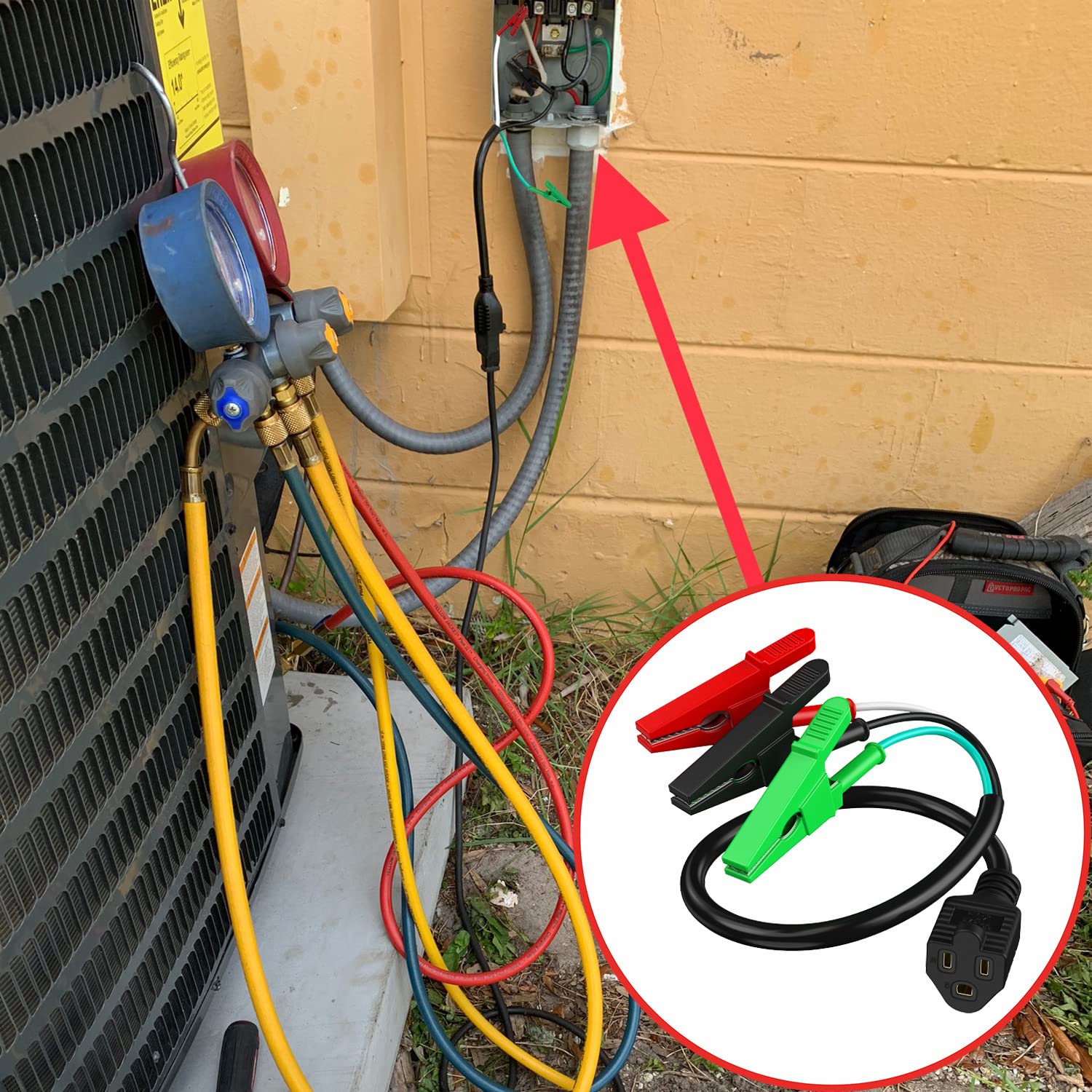 ViewReal durable metal and rubber construction suitable for busy HVAC workplaces.