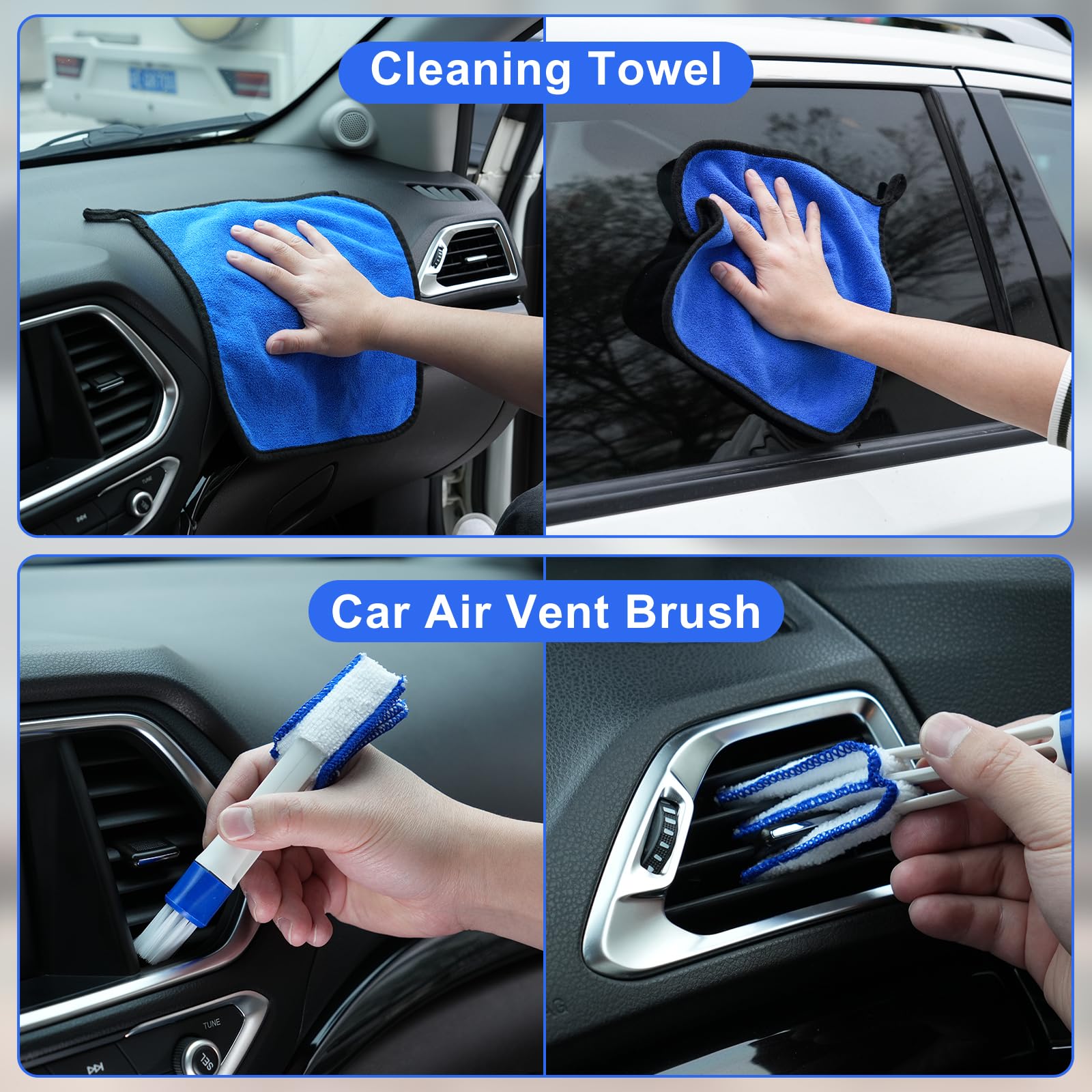 Viewsun car cleaning gel for crevices and cup holders