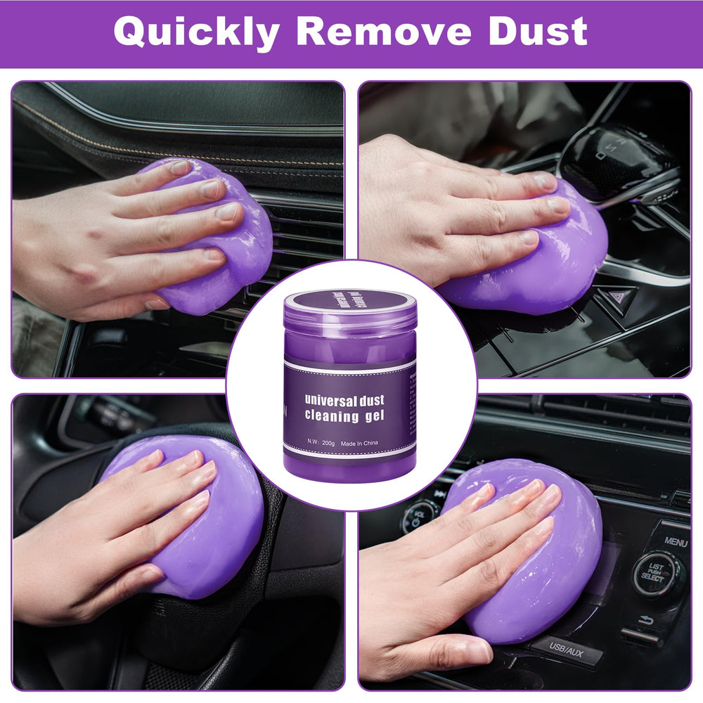 Viewsun car cleaning gel designed for crevices and cup holders