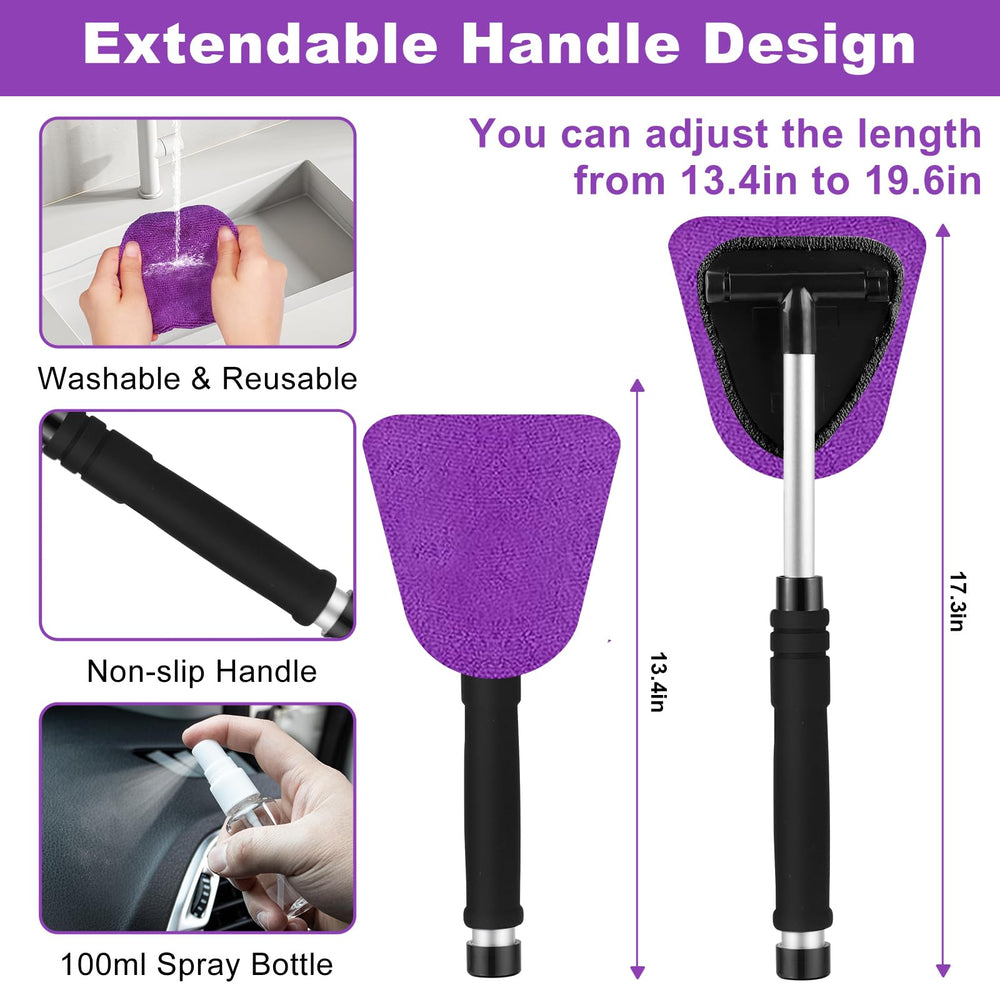 Viewsun detailing brush set available in small to large sizes for precise interior cleaning