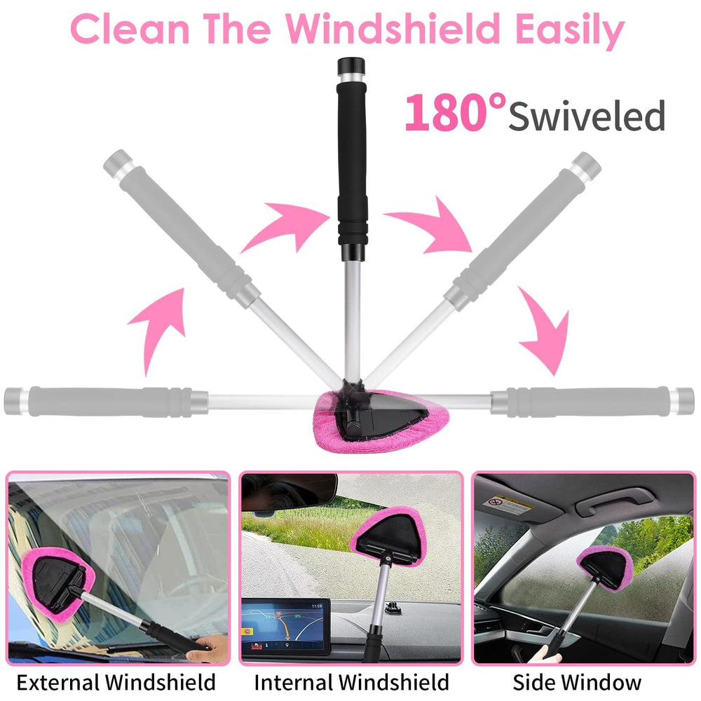 Viewsun Oxford storage bag keeps all tools organized for on-the-go cleaning.