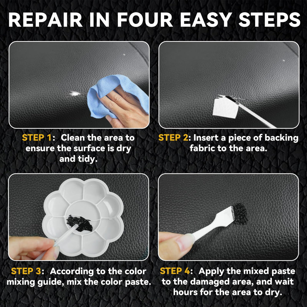 Vigorder car seats closeup repair shows durable, water-resistant finish.