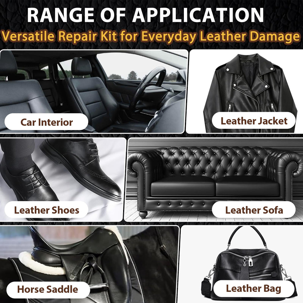 Vigorder furniture leather repair closeup highlights long-lasting wear resistance.
