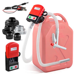 Vigorighter fuel pump with 55 gallon drum adapter for bulk transfers