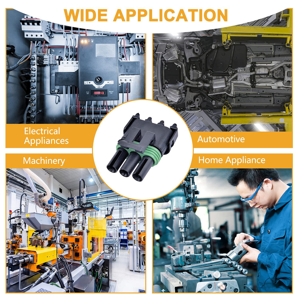 VIGRUE 1/2/3/4/6-pin set supports wide wire sizes for simple crimping and quick repairs