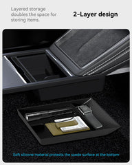 VIHIMAI four-piece tray set maximizes the new Model Y Juniper storage.