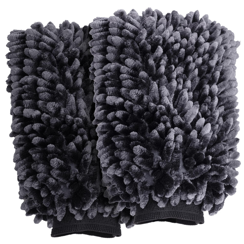VIKING Car Wash Mitt pack of 2 for scratch-free vehicle cleaning.