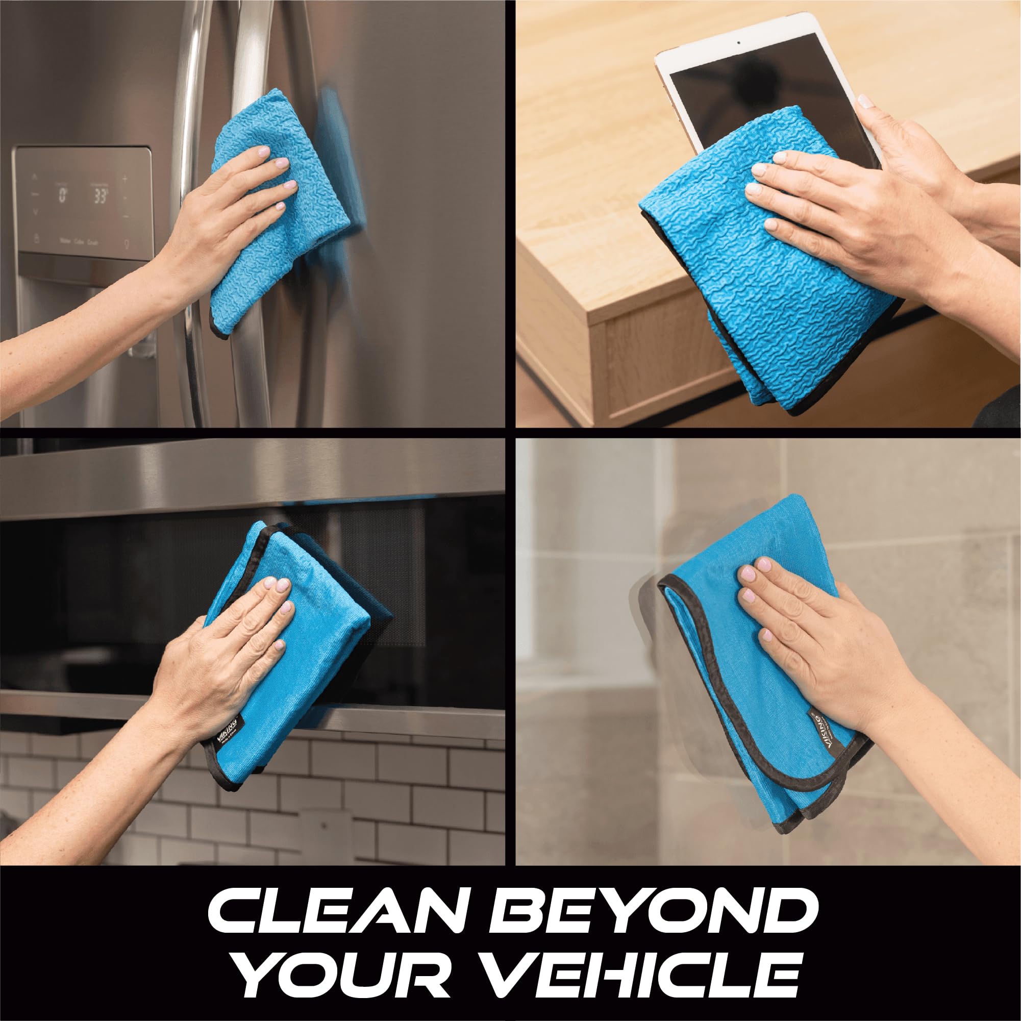 VIKING glass towel versatile for home and vehicle glass surfaces