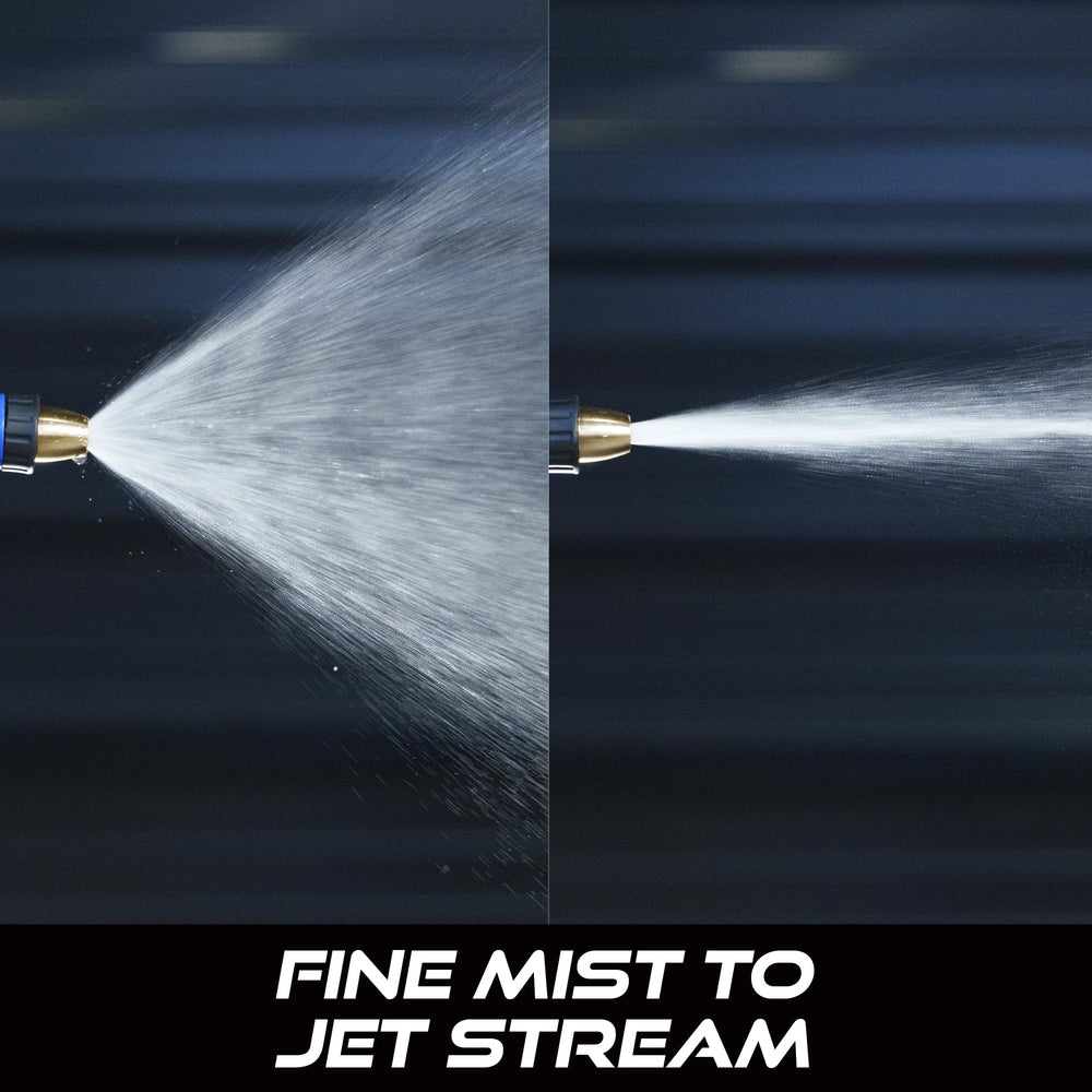 VIKING nozzle with rubberized handle provides a comfortable, secure grip.