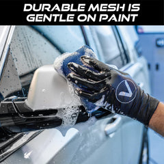 VIKING Mesh Bug Sponge 4x6 removes sap from headlights with minimal scrubbing.
