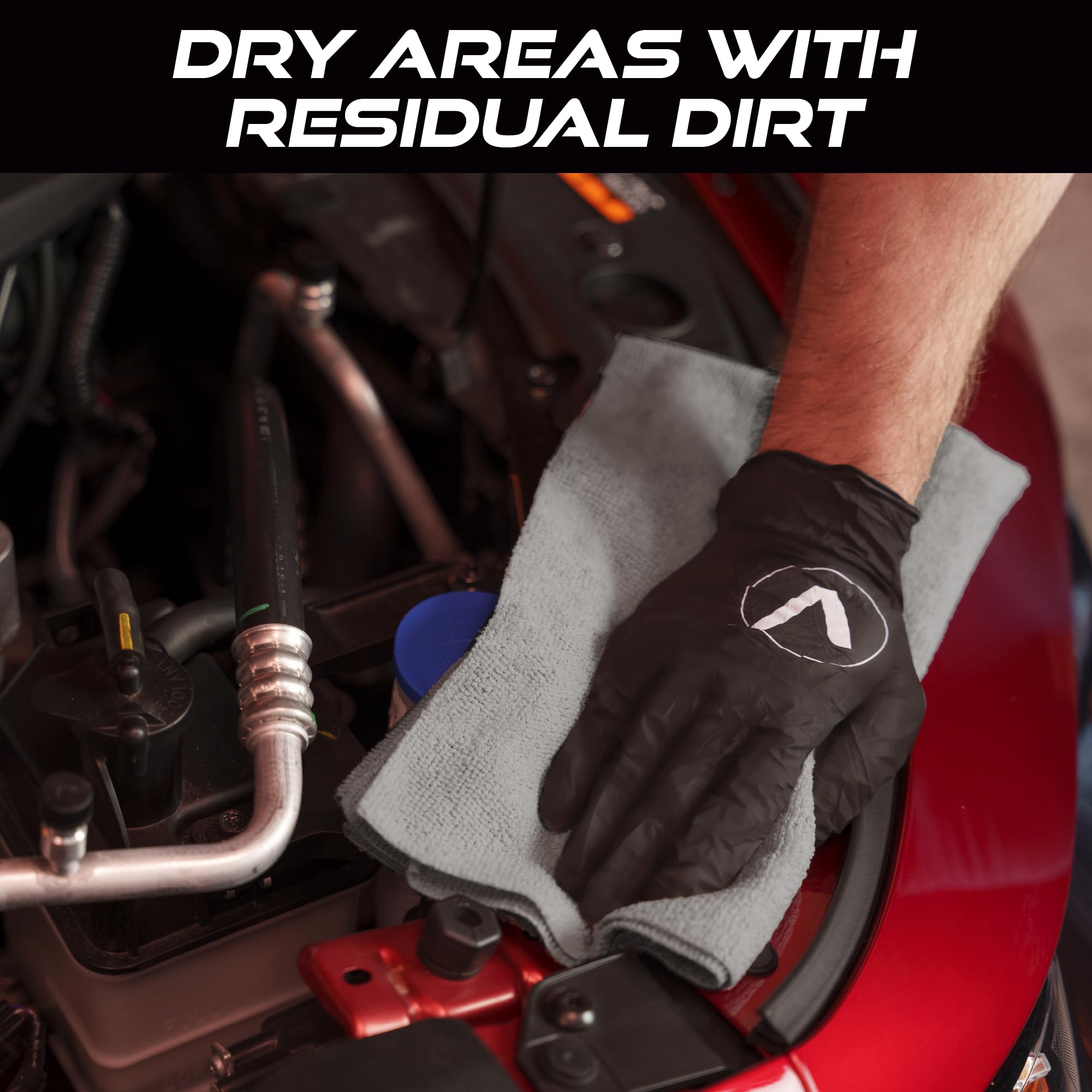 VIKING utility towels machine washable for repeated car care tasks