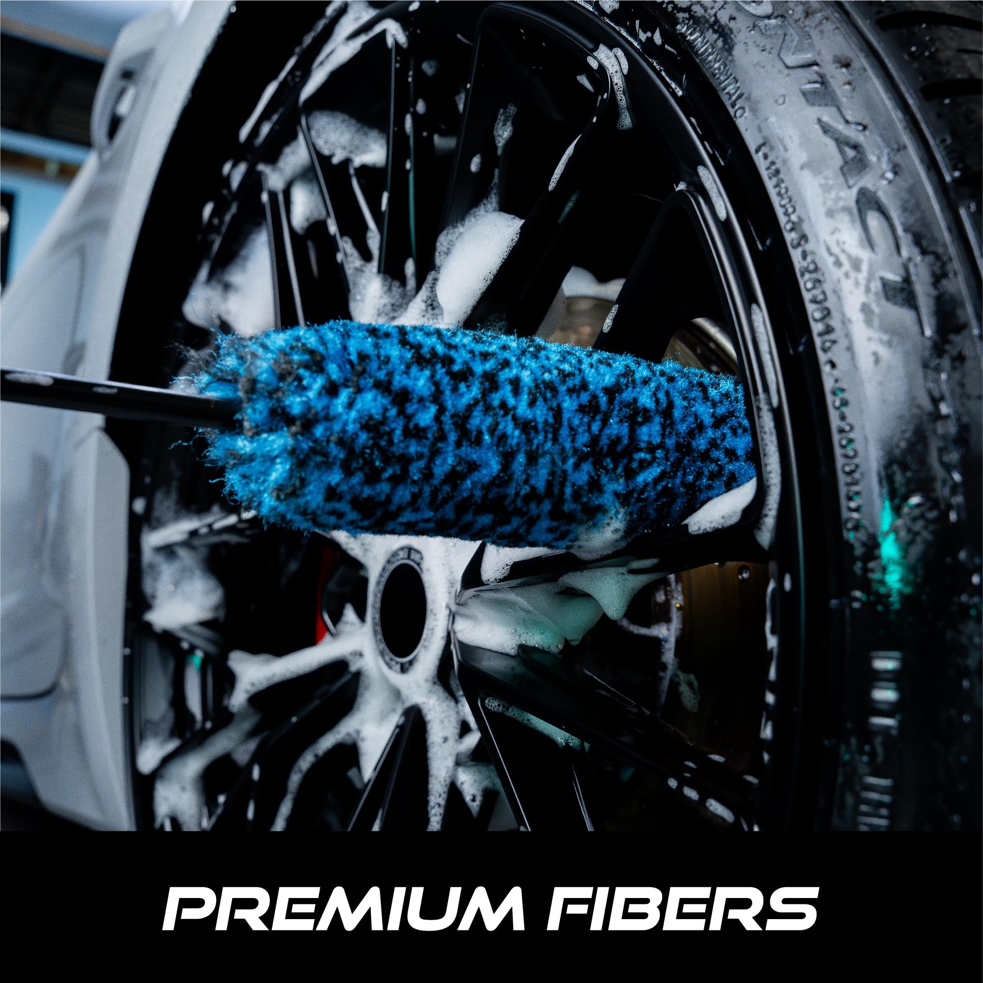 VIKING wheel brush 16in teal durable cleaning tool for professional results