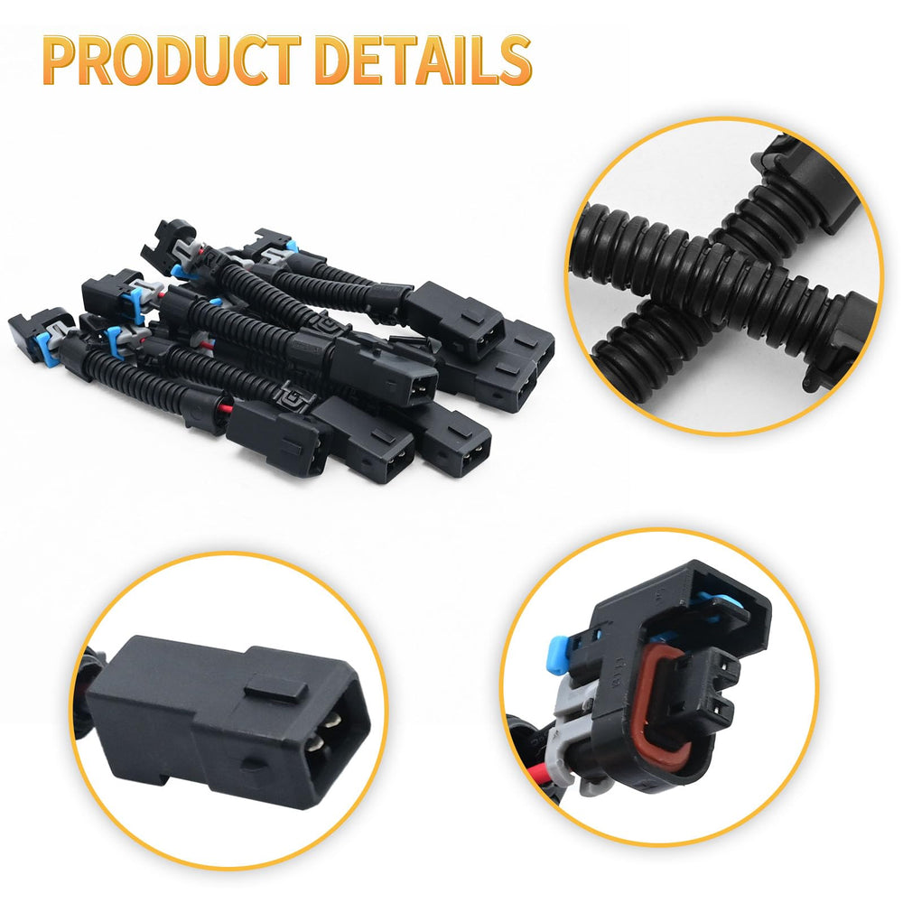 VIKKSAER 8pc connector pigtails with seals