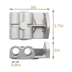 VIKKSAER included screws support quick, tidy installation.