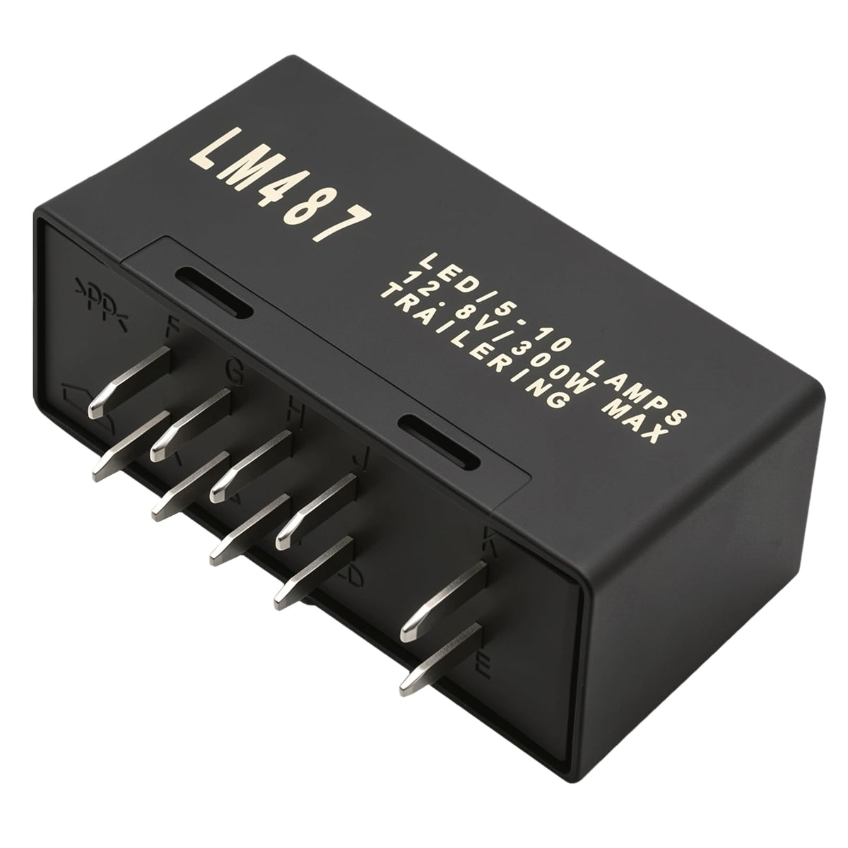 VIKKSAER LM487 front view of LED flasher relay for replacement