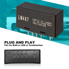 VIKKSAER LM487 installed in GMT800 vehicle with plug-and-play connection
