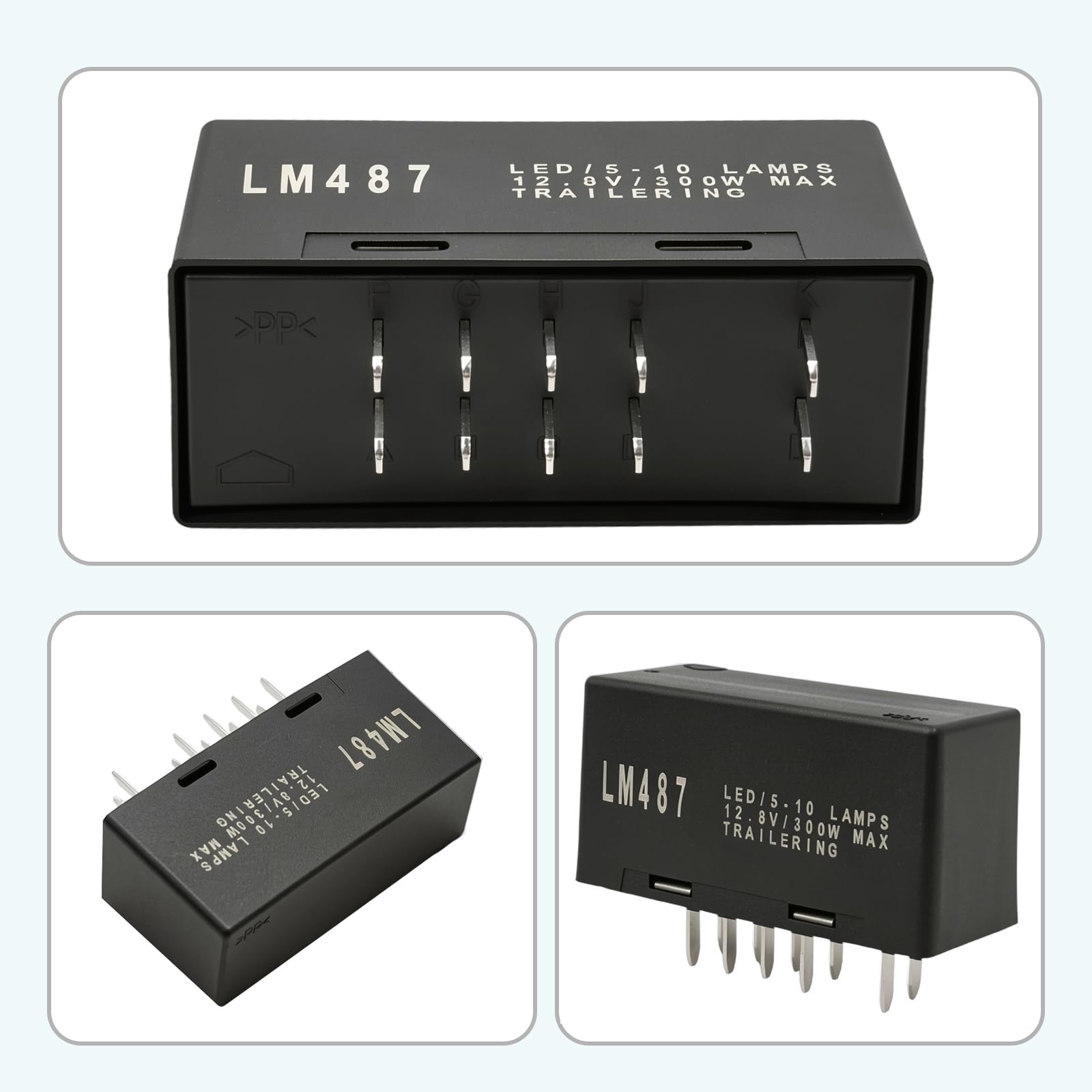 VIKKSAER LM487 packaging image highlighting compatibility notes