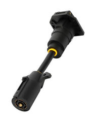 Vikua 7-Way Adapter with Power Switch front view for reliable RV camera power during towing.