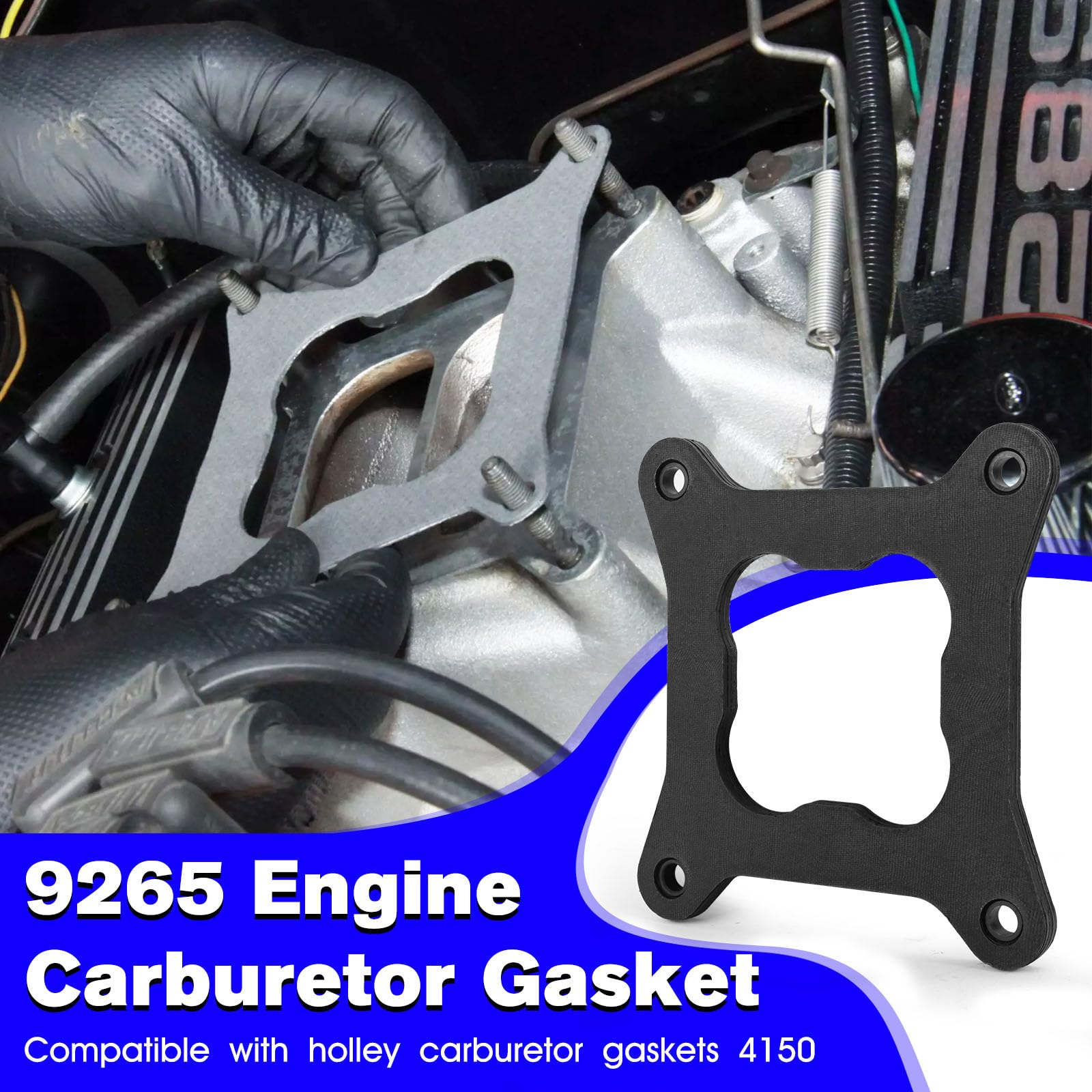 Vilapow 9265 extended studs mounting for secure carburetor installation