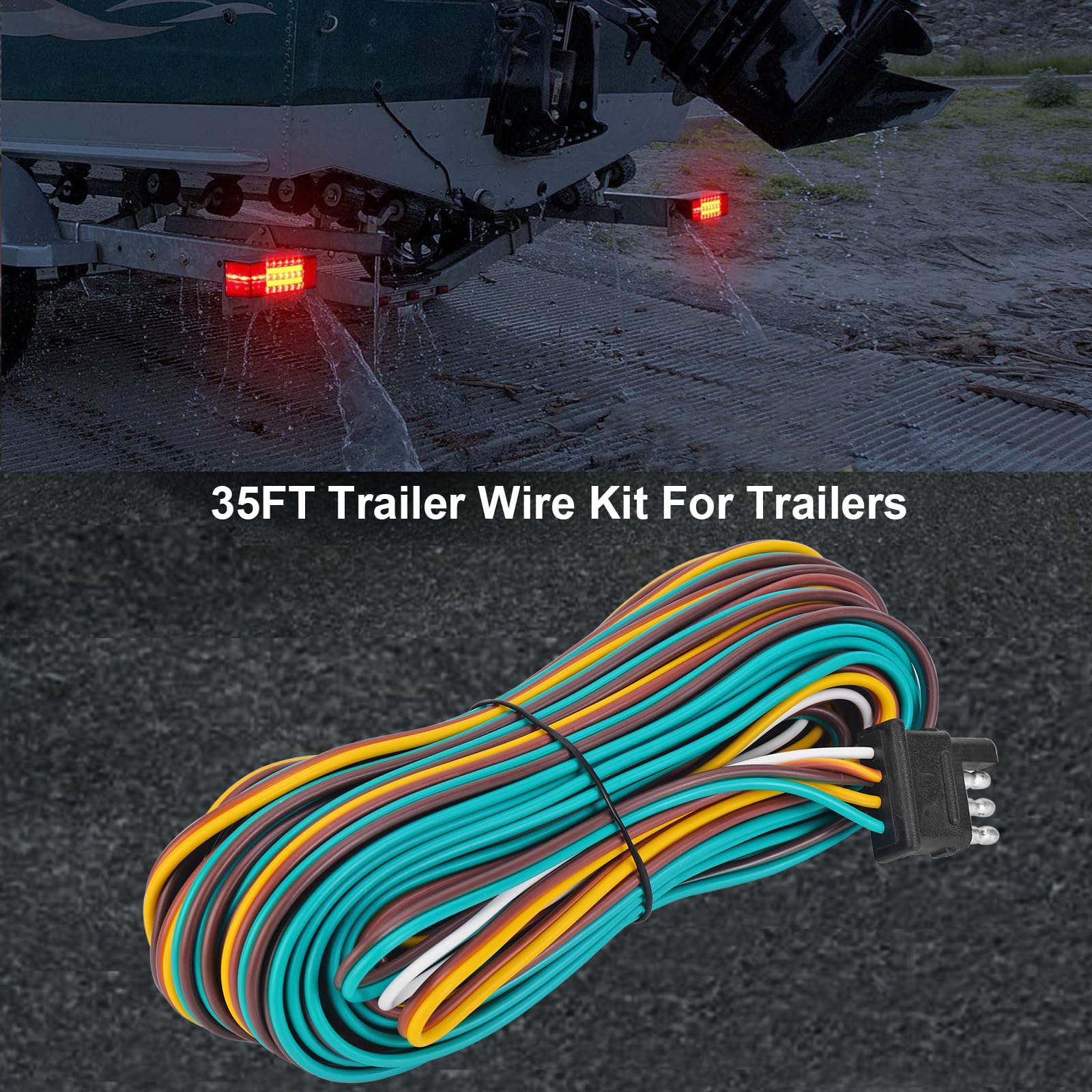 VINAUO 42-inch ground wire enhances reliable electrical grounding.