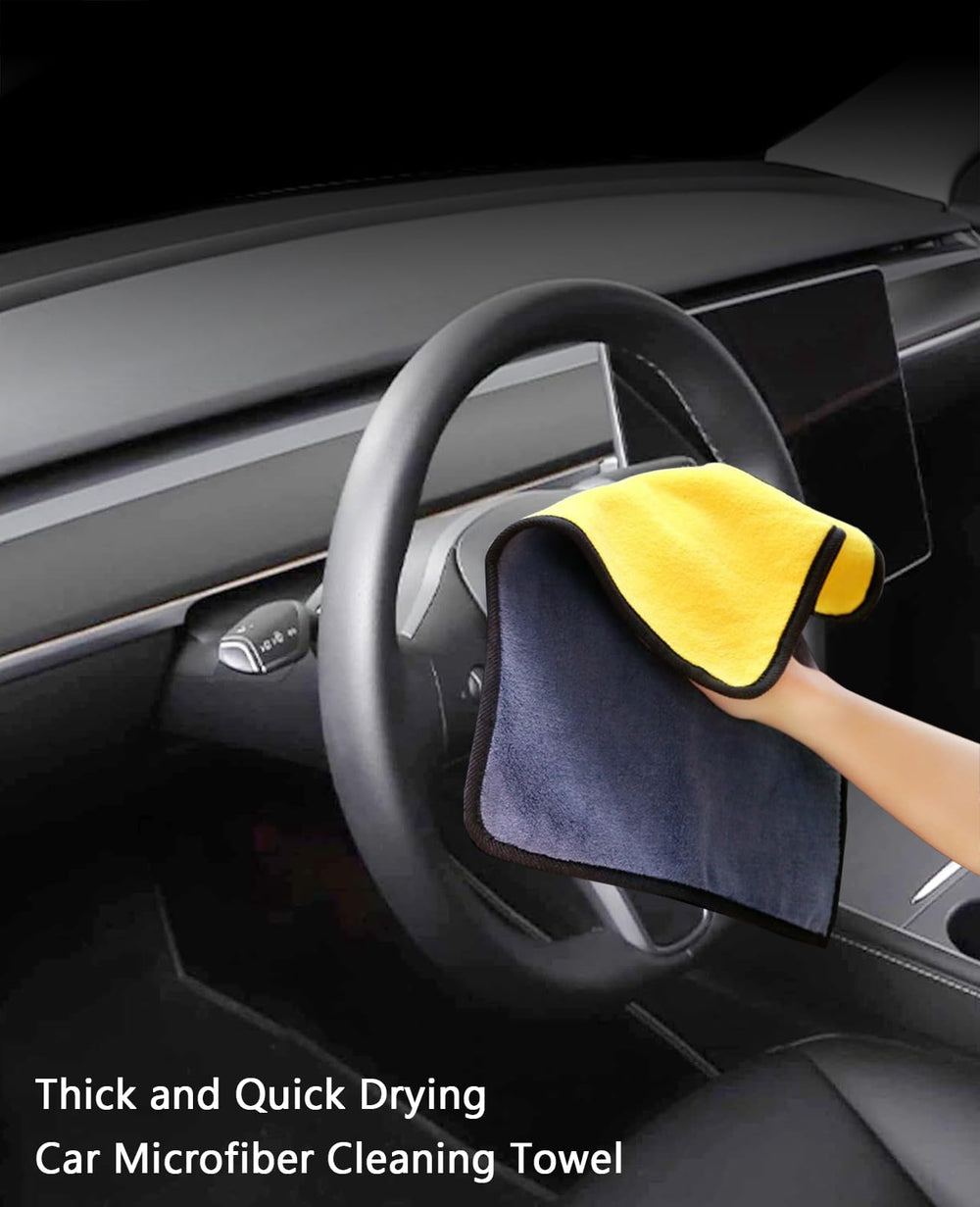 VINBYEE multi-surface cleaner in action on interior trim for refreshed look.
