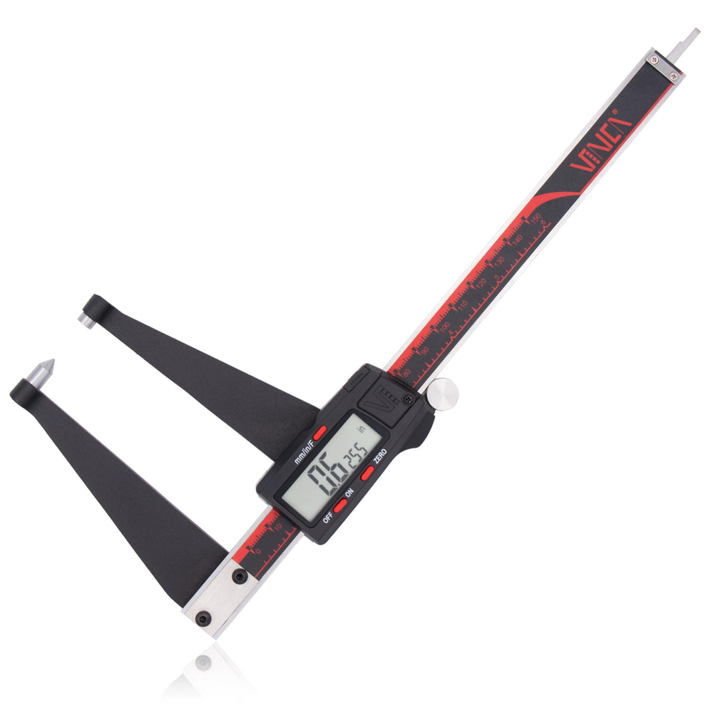 VINCA digital rotor gauge with LCD display for quick, precise rotor thickness readings.