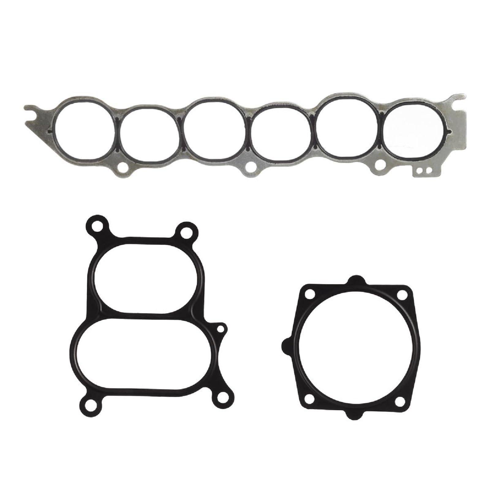 Vincos sealed gasket on cylinder head drain-back opening promotes controlled oil flow.