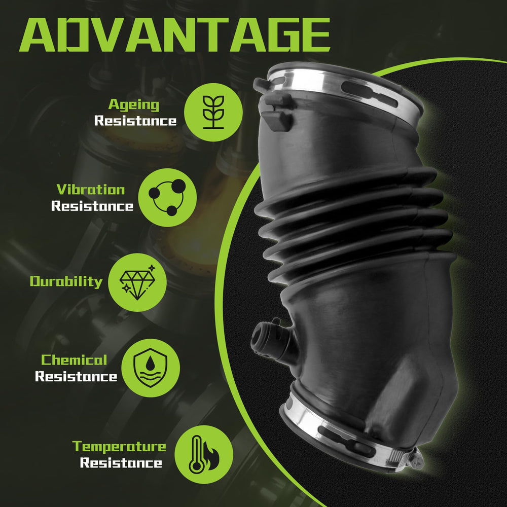 VINMS air intake hose shown for easy installation during routine maintenance