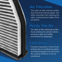 VINMS CUK29005 cabin air filter for GLK series — keeps cabin air fresh.