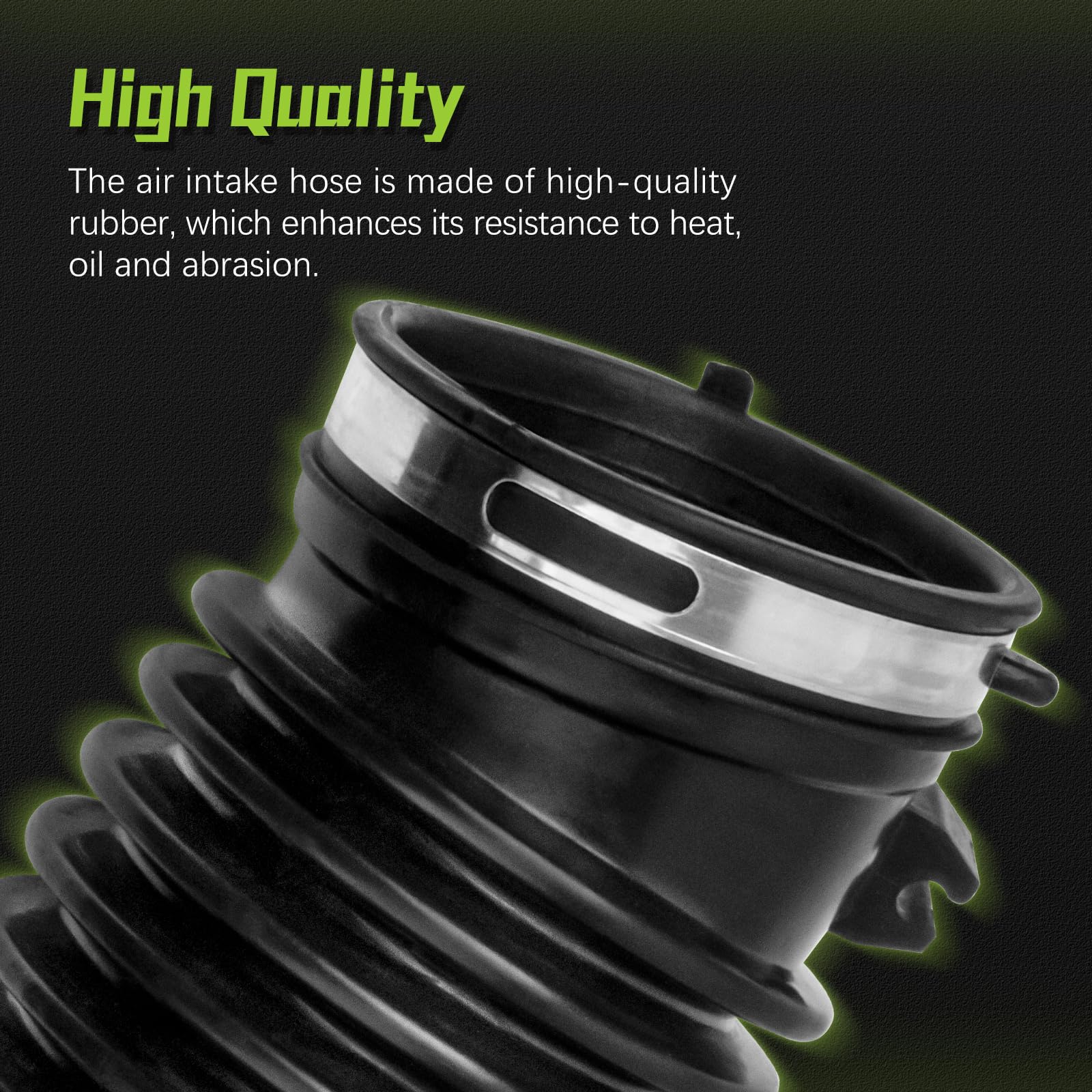 VINMS engine air hose for Honda Passport 2019-2024 provides secure fit and efficient airflow.