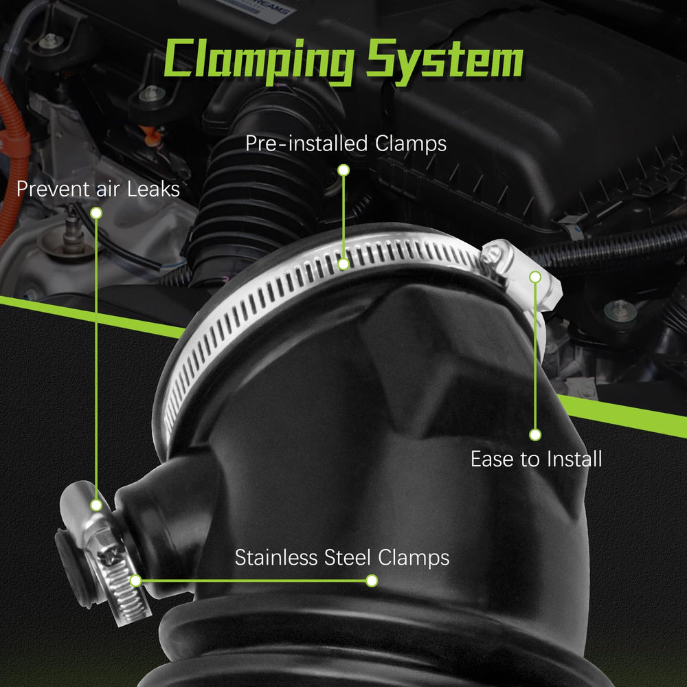 VINMS engine air hose for Honda Ridgeline 2017-2024 supports durability under daily rugged driving.
