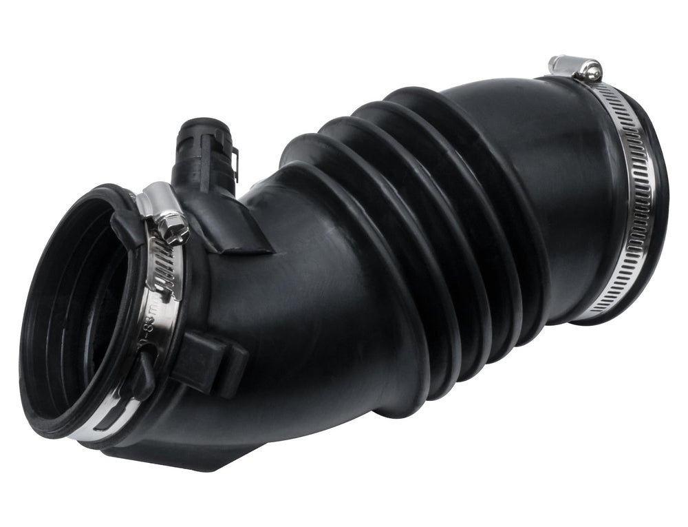 VINMS engine air intake hose close-up highlights reinforced rubber durability for extended engine life