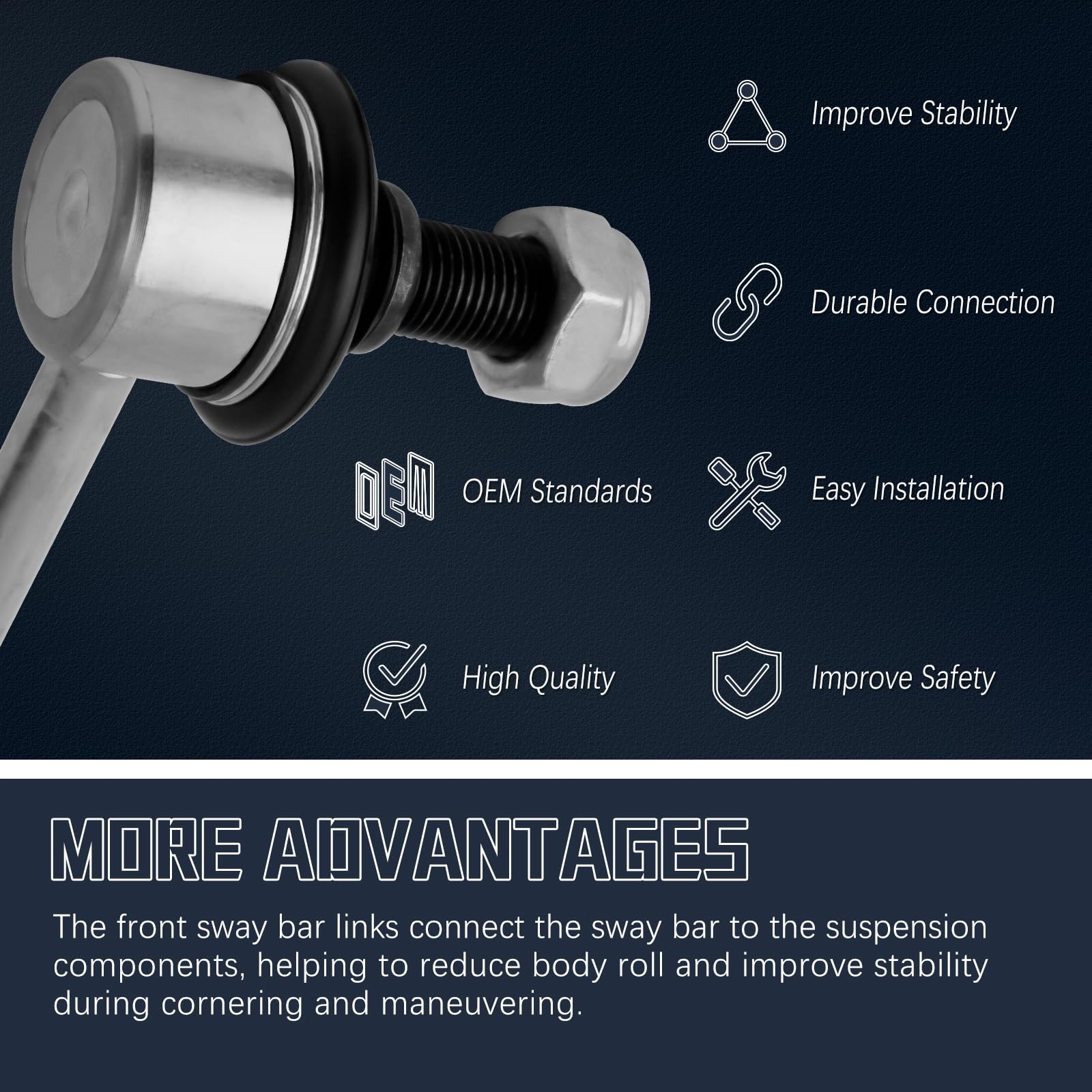 VINMS front suspension installation guide with clear steps for quick fitment