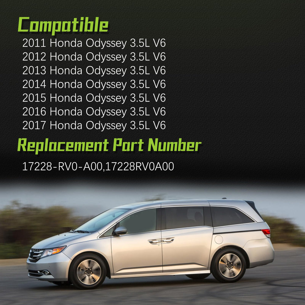 VINMS Honda Odyssey fitment image demonstrates compatibility with 2011 to 2017 models