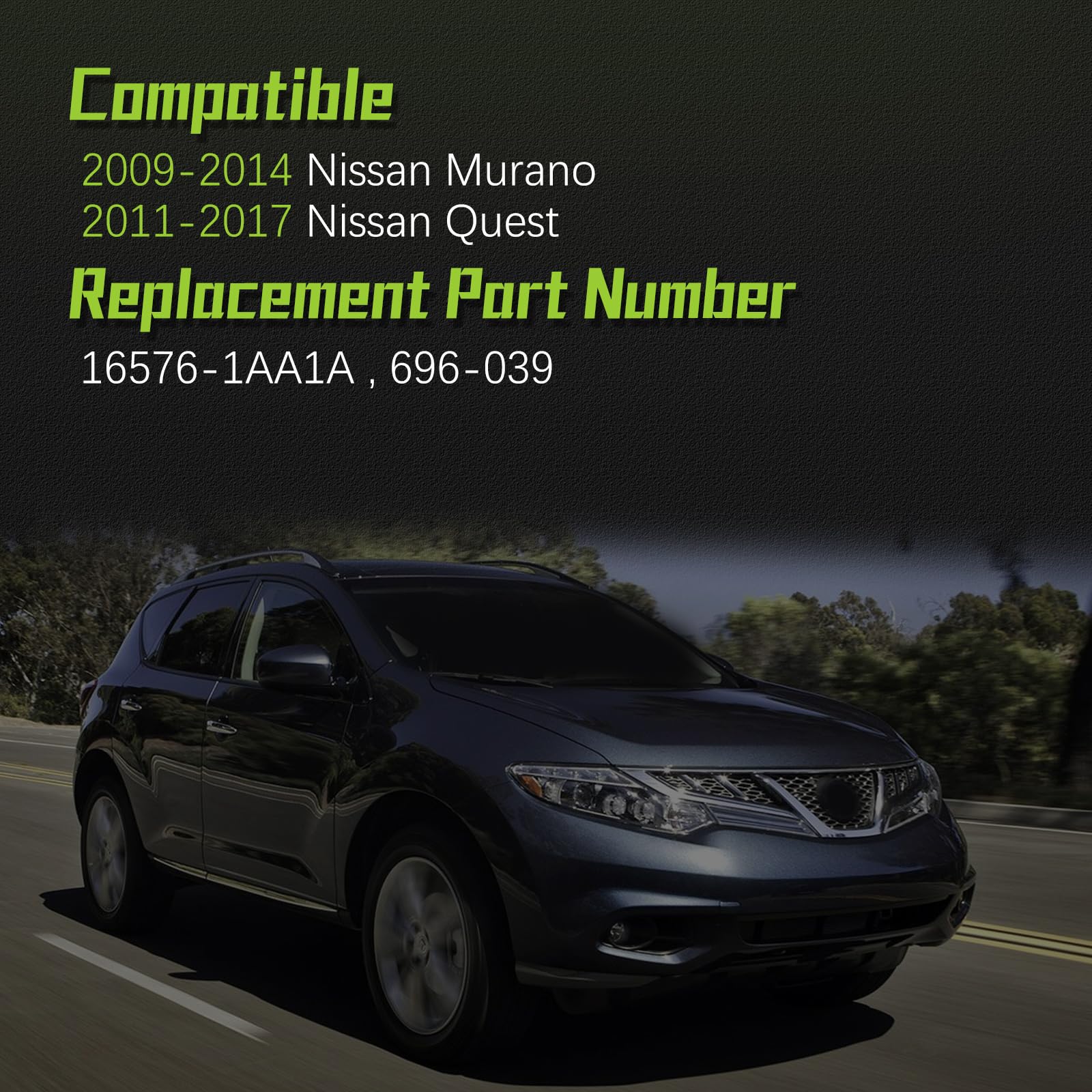 VINMS intake hose tube for Nissan Quest 2011-2017 ensures reliable connection.