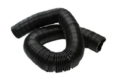 Vintage Air duct hose, black, 2-in diameter, flexible for dash vent routing and airflow customization