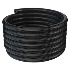 Vintruep 6AN CPE fuel line close-up with braided outer layer for durability.