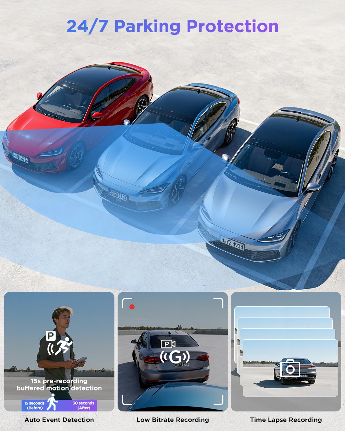 VIOFO A119M Pro GPS data overlay showing reliable location and speed logging for evidence