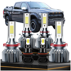 VIONTREX high-beam bulbs for Ford F-150 improve night visibility