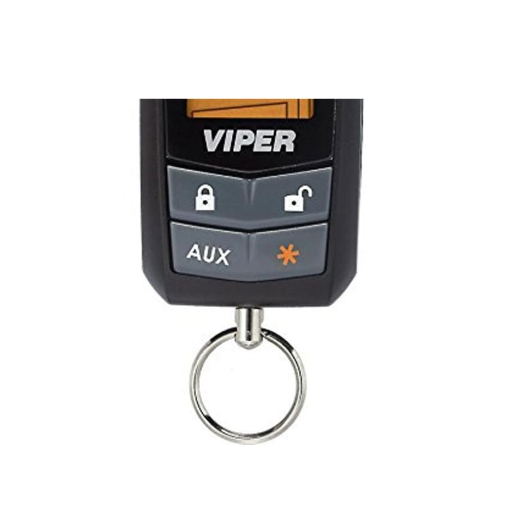 Viper 7345V remote provides audible and visual confirmation for reliable command feedback.