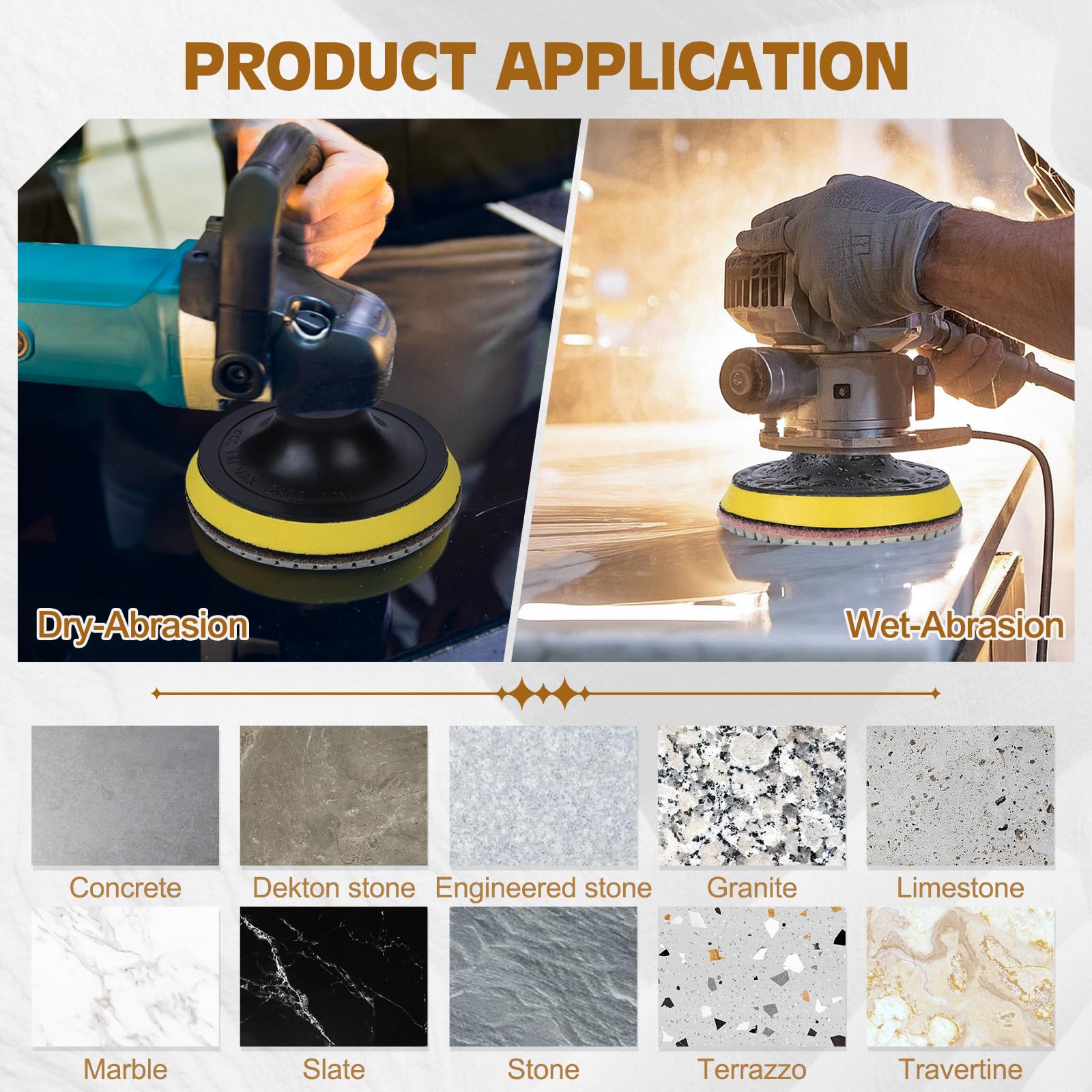 Viscoo scrubbing pads for efficient surface prep and cleaning