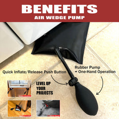 Vitonsbay non-marring wedge protects surfaces during repairs