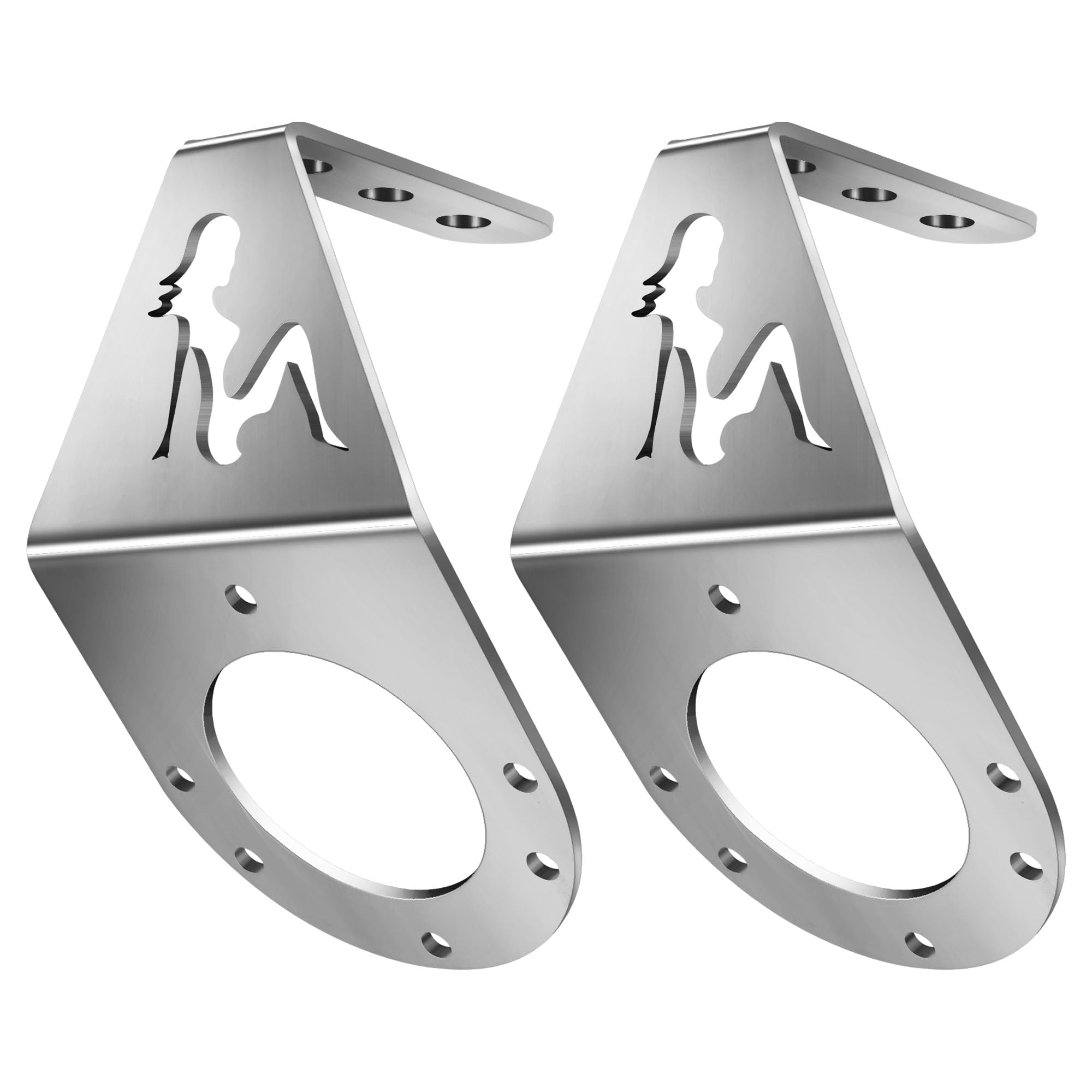 Vitonsbay Watermelon Lights Bracket with 12ga stainless steel for secure mirror mounting.