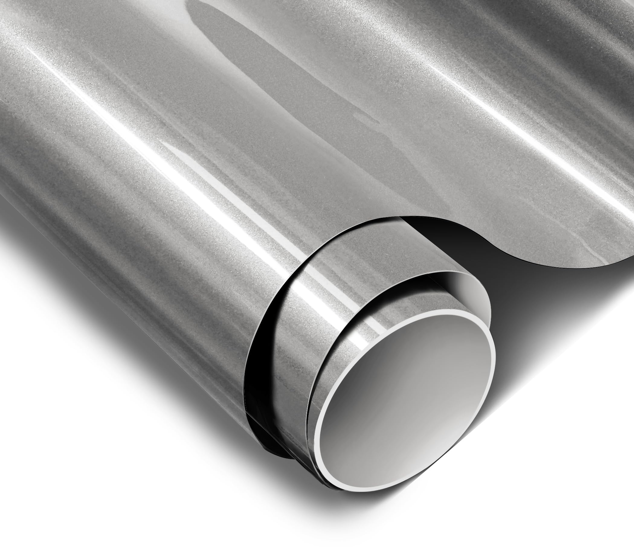 VViViD ColorFusion PPF gloss GT silver roll, durable color protection for vehicles