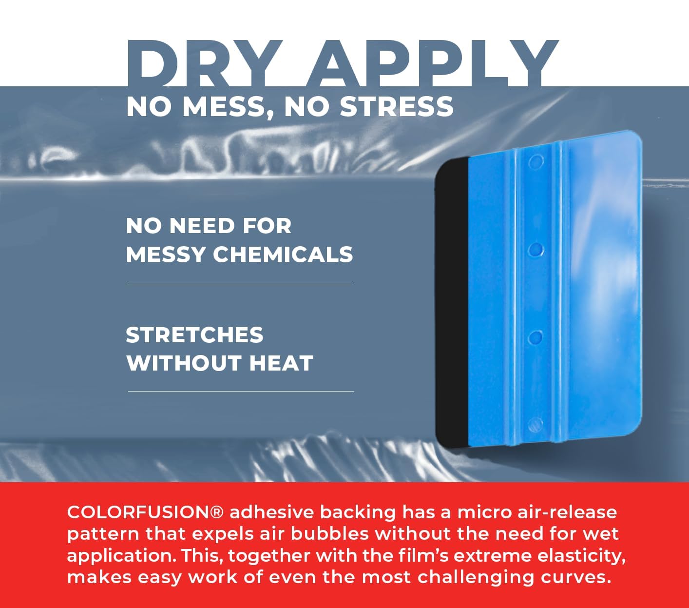 VViViD ColorFusion PPF self-healing with heat preserves flawless finish.