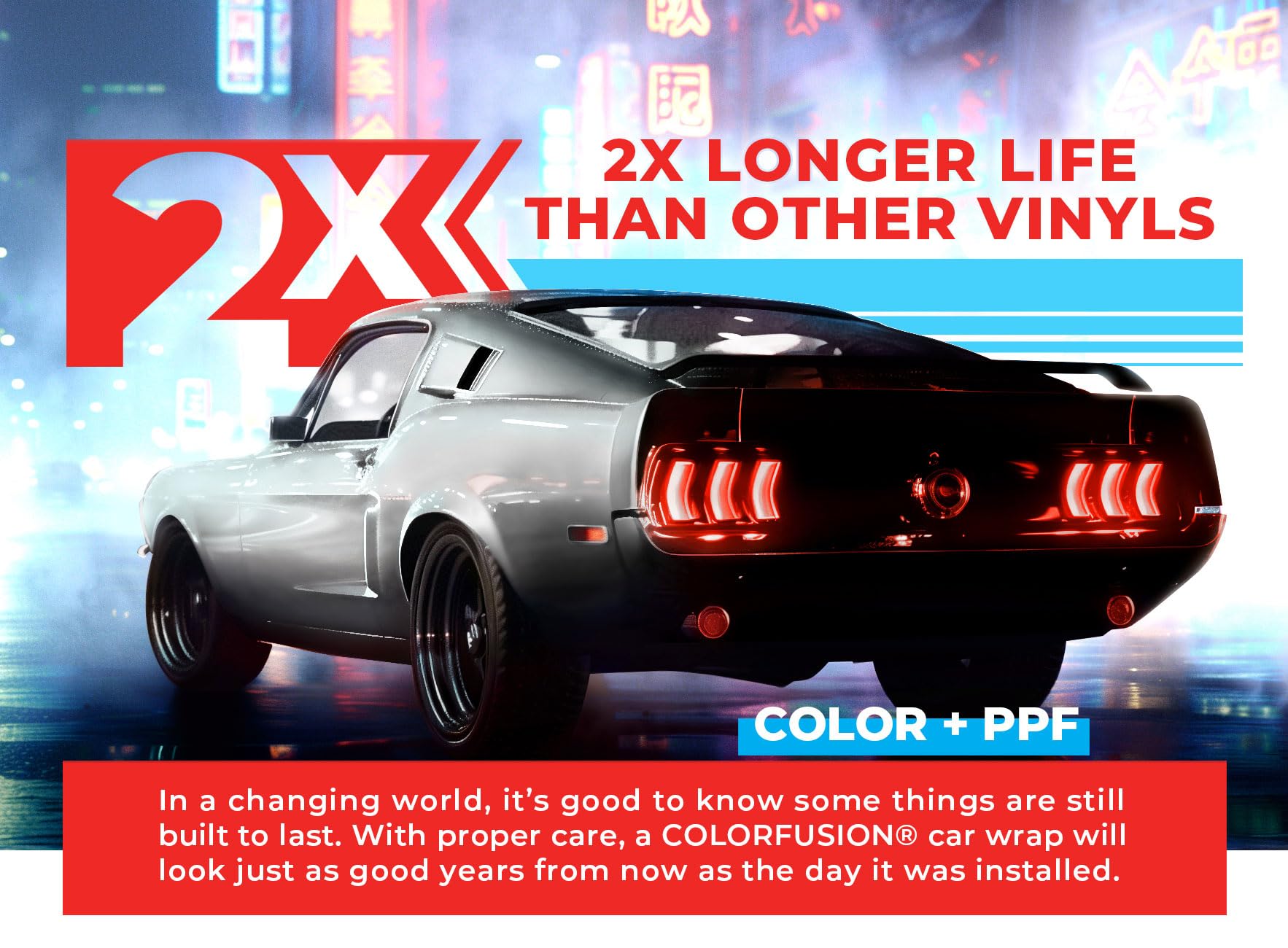 VViViD ColorFusion PPF wet application on large surfaces reduces bubbles and stretch