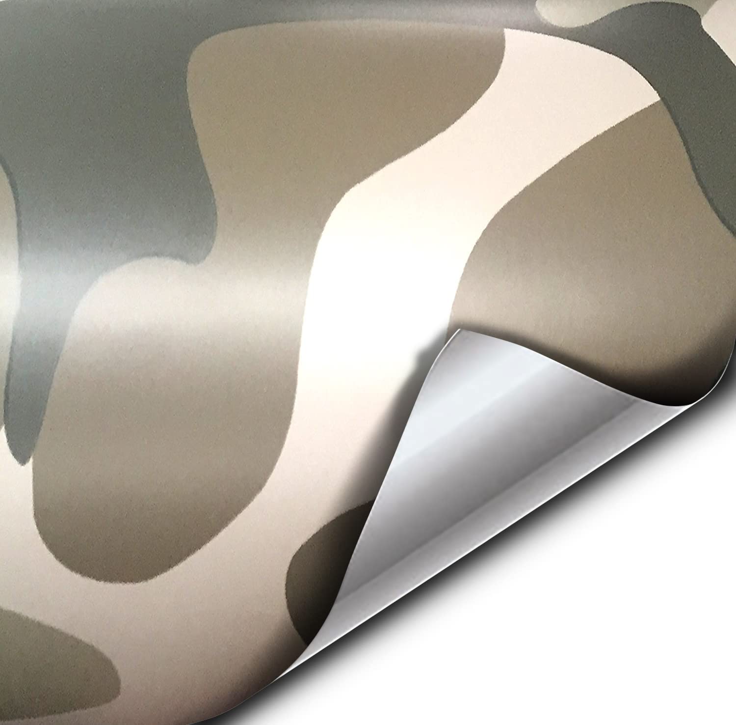 VViViD desert camouflage wrap on gear for durable concealment