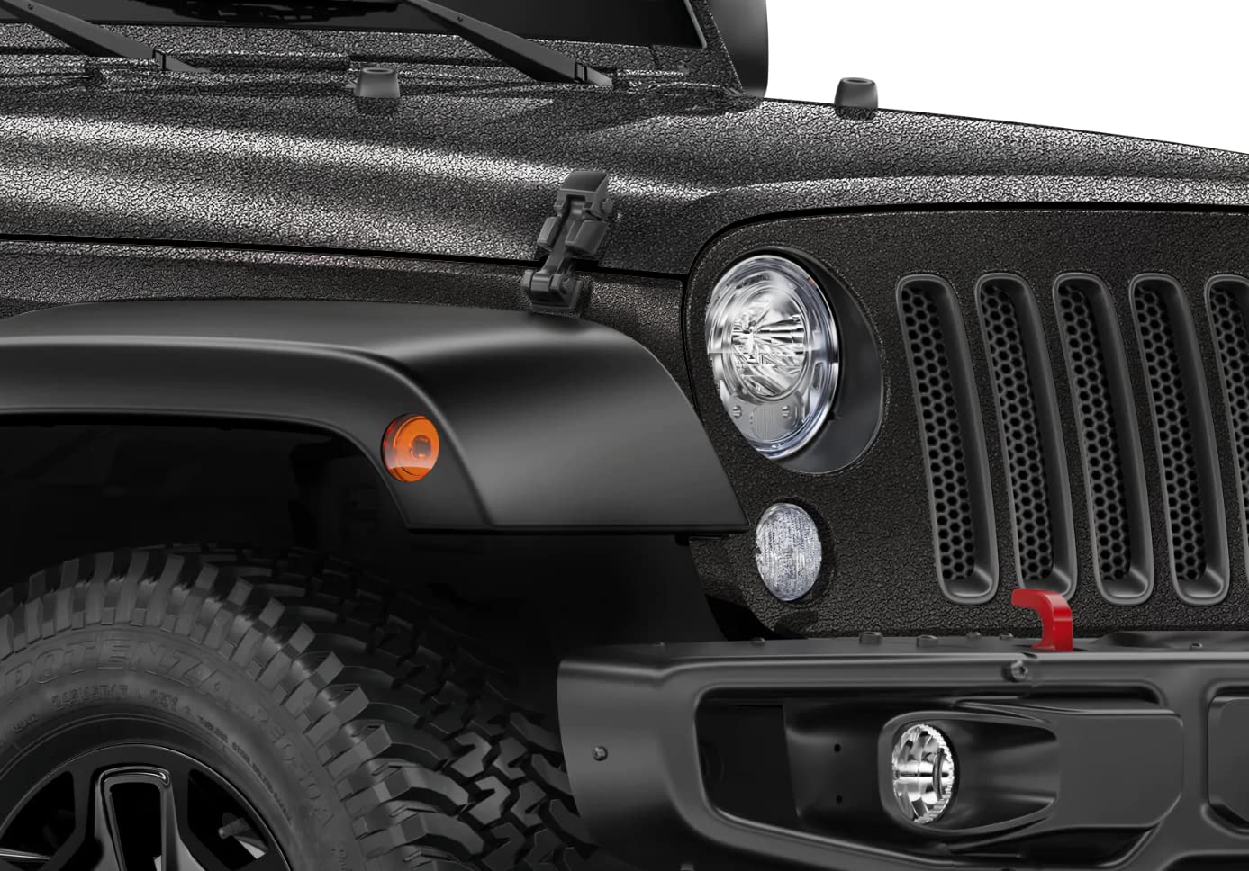 VViViD wrap protects a vehicle's surface in high-impact areas.
