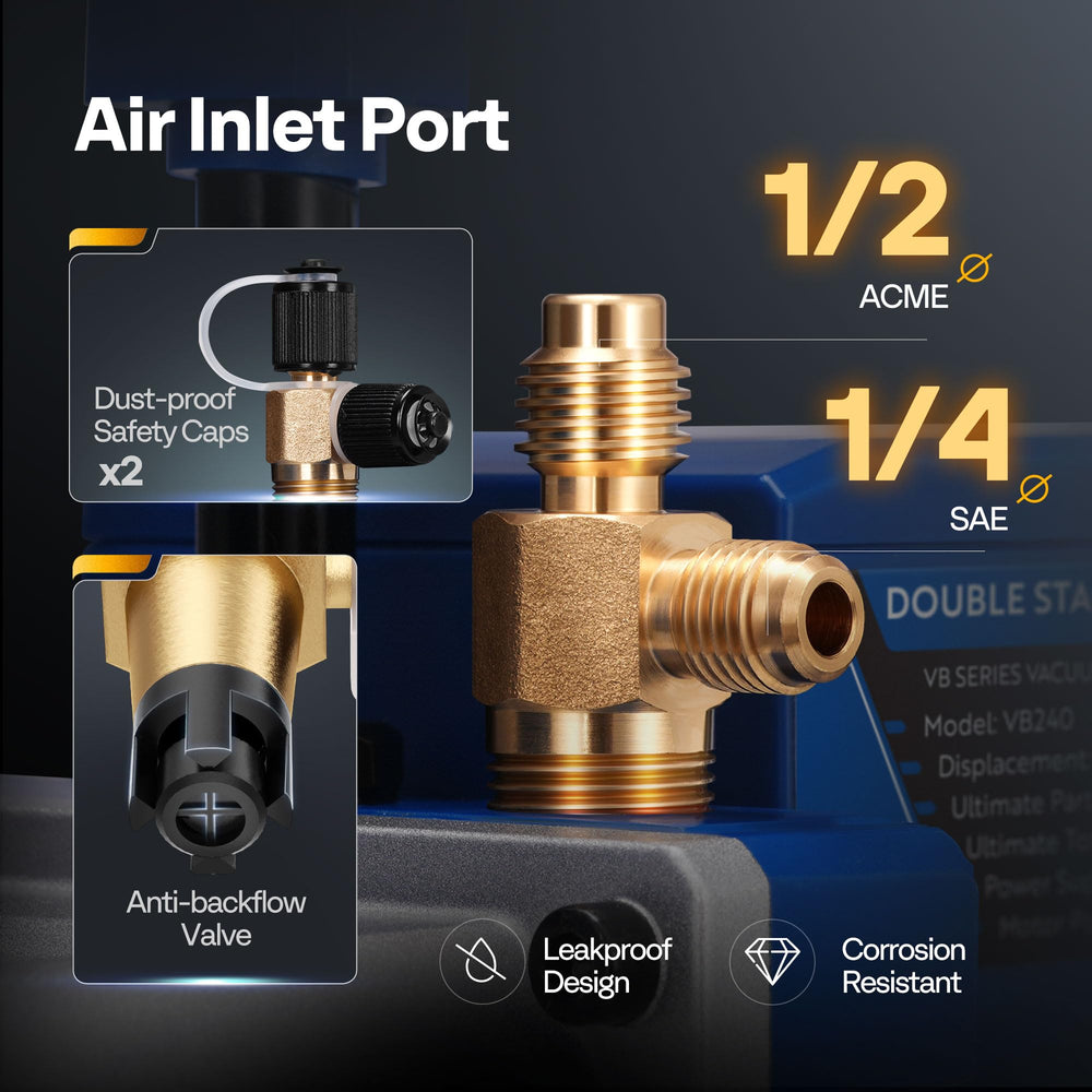 Vivohome adapter set enables flexible connections for various refrigerants.